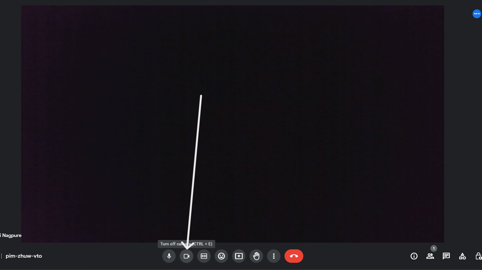 Click On The Camera That Is Placed In The Bottom Of The Screen